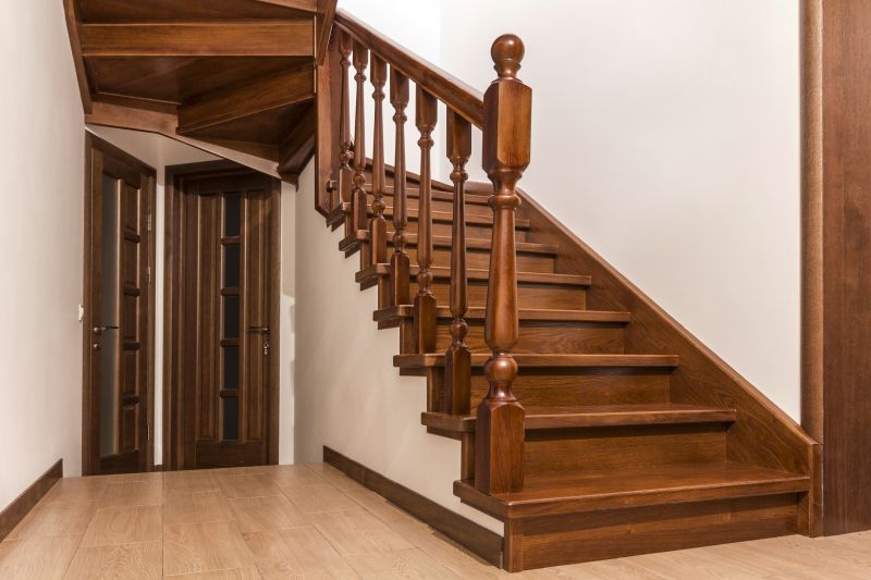 Elegant Wooden Staircase
